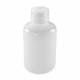 Globe Scientific 125mL Diamond® Essentials™ Bulk Narrow Mouth, Boston Round, HDPE Bottles with PP Cap Model 7560125BKS