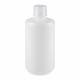 Globe Scientific 1000mL Diamond® Essentials™ Bulk Narrow Mouth, Boston Round, HDPE Bottles with PP Cap Model 7561000BKS