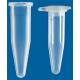 BRAND 0.5mL Non-Sterile Disposable Microcentrifuge Tubes - Clear