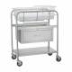 Blickman 8047SS Bassinet with Drawer & Shelf. Please Note: Optional Bassinet Basket (3070P) and Bassinet Mattress (3069MP) are sold separately.