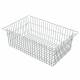 Harloff 81072 Eight Inch Wire Basket for MedStor Max Cabinets - No Divider