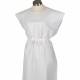 TIDI Products 910320 Everyday Exam Gowns - 30" x 42", White