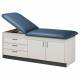 Clinton Cabinet Style Treatment Table with Adjustable Backrest, 3 Drawers & 2 Doors - 30" Width
