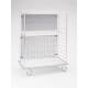 Pedigo Stainless Steel Wire Back - 4 x 6 Grid Size for CDS-148 Distribution Cart