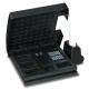 apex Digital Clinical Scales with Mechanical Height Rods - 600 lb Capacity