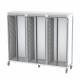 Pegasus APL-4.0EEE-GD Apollo E Type Medical Storage Cart with 4 Panels, Triple Column, Glass Door (Closed)