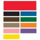 Ames L-A-00134 Match ASLP Series Solid Color Roll Labels - 1/2"H x 1 3/4"W