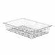 Pegasus B104060-PC Mesh Basket - Polycarbonate, Clear, 24" L x 16" W x 4" H