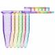 MTC Bio C2007-AST SureSeal S™ 0.5mL Sterile Microcentrifuge Tubes - Assorted Colors: Blue, Green, Orange, Purple, Red, Yellow