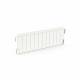 Pegasus D1040 Divider for ABS, Cream, 16" L x 4" H Basket & Tray