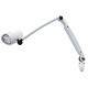 Waldmann D16046120 HALUX N50-3 P FX LED Exam Light with 33.5" Articulating Double Arm, Color Changing - Wall Mounted