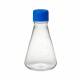 MTC Bio F4062-F 500mL PETG Erlenmeyer Flask with PP Vented Screw Cap, Flat Bottom