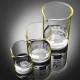 Globe Scientific Globe Glass™ Heavy Duty Low Form Griffin Beaker Series - Upside View