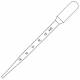 Transfer Pipets - Graduated to 3mL - Capacity 7.0mL - Total Length 155mm - Non-Sterile