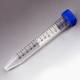 15mL Centrifuge Tubes with Blue Screw Caps - Polypropylene