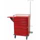 Harloff V-Series Emergency Cart Six Drawer with Breakaway Lock & Accessory Package