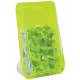 Clearly Safe Acrylic Safety Earplug Dispenser - Green