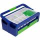 Droplet Phlebotomy Tray with Two Inserts Style B and 36-Place 16mm Test Tube Rack
