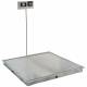Detecto Solace In-Floor Dialysis Scale 48" x 48" Stainless Steel Platform