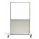 Phillips Safety LB-3648-ACR Mobile Lead Barrier Acrylic Window Size 30" H x 48" W