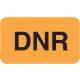 DNR Label - Size 1 1/2"W x 7/8"H