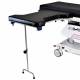 MCM338 Under Pad Mount Phenolic Hourglass Arm & Hand Surgery Table with Double Leg