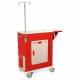 Harloff MDS3030B06+MD30-EMG1 M-Series Standard Width Tall Emergency Crash Cart Six Drawers with Breakaway Lock, MD30-EMG1 Package