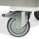 Industry best 5” quiet rolling Tente® casters provide excellent mobility.