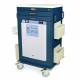 Harloff MH5200K-AC Malignant Hyperthermia Cart with 2.4 Cubic Feet Accucold Refrigerator, Two Drawers, Key Lock & Accessories