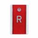 AC Wellman NEOR001 Neonatal Embedded Aluminum Marker - 1/4" R No Initials