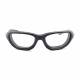 Airrage Wiley-X Nylon Wrap Around Radiation Glasses - Matte Black 694F