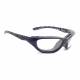 Airrage Wiley-X Nylon Wrap Around Radiation Glasses - Matte Black 694F