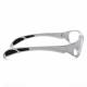 Model 208 Ultralite Wrap Lead Glasses - Silver