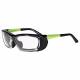 Plastic Frame Radiation Glasses Model EX601 - Matte Apple Green with Foam Gasket EX601BFS-AP