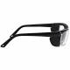 Plastic Frame Radiation Glasses Model EX601 - Black with Foam Gasket EX601BFS-BK