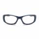 Blue Wrap Around Radiation Glasses Model MX30 - Frame Size 55-20-130