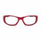 Wrap Around Radiation Glasses Model MX30 - Red