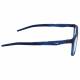 Phillips Safety Nike 7056 Radiation Glasses - Matte Industrial Blue 423 (Right Side View)