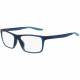 Phillips Safety Nike 7272 Radiation Glasses - Matte Space Blue 440 (Left Angle View)