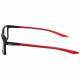 Nike 7287 Radiation Glasses - Matte Black/Gym Red 006