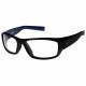 Nike Brazen Radiation Glasses - Matte Black Military Blue EV0758-049