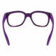 Phillips Safety Nike Grand Radiation Glasses, Frame Size 51-18-135 - Disco Purple FV2413-505 (Back View)