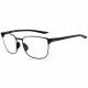 Phillips Safety Nike Metal Fusion Radiation Glasses - Satin Black FV2377-010 (Left Angle View)