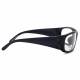 Model P820 Wrap Around Radiation Glasses - Black