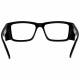 Plastic Frame Radiation Safety Glasses Model T9538S - Black