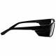 Plastic Frame Radiation Safety Glasses Model T9538S - Black