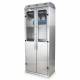Harloff SCSS8036DRDP-14-DSS3316 Stainless Steel SureDry 14 Scope Drying Cabinet with Dri-Scope Aid - Key Locking Tempered Glass Doors