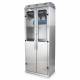 Harloff SCSS8036DREDP-14-DSS3316 Stainless Steel SureDry 14 Scope Drying Cabinet with Dri-Scope Aid - Basic Electronic Push Button Locking Tempered Glass Doors