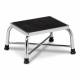 Clinton Model T-6142 Chrome Bariatric Single Step Stool