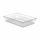 Pegasus T104060-PC Solid Tray - Polycarbonate, Clear, 24" L x 16" W x 4" H